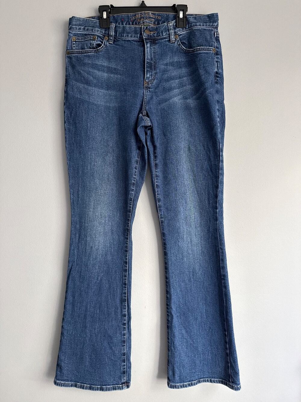 Lauren Jeans Co Ralph Lauren Old Money Quiet Luxury Bootcut Jeans Women Size 10